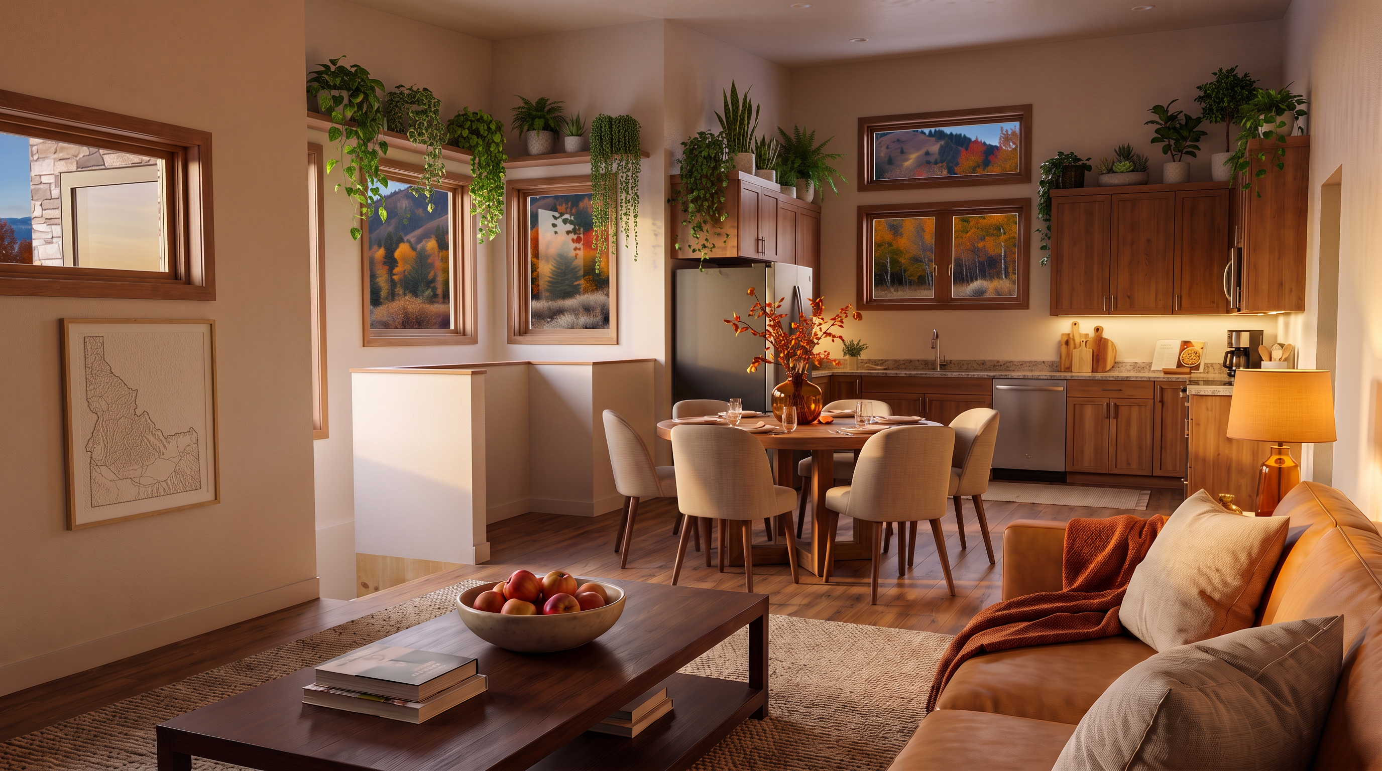 Lot 2 kitchen + living